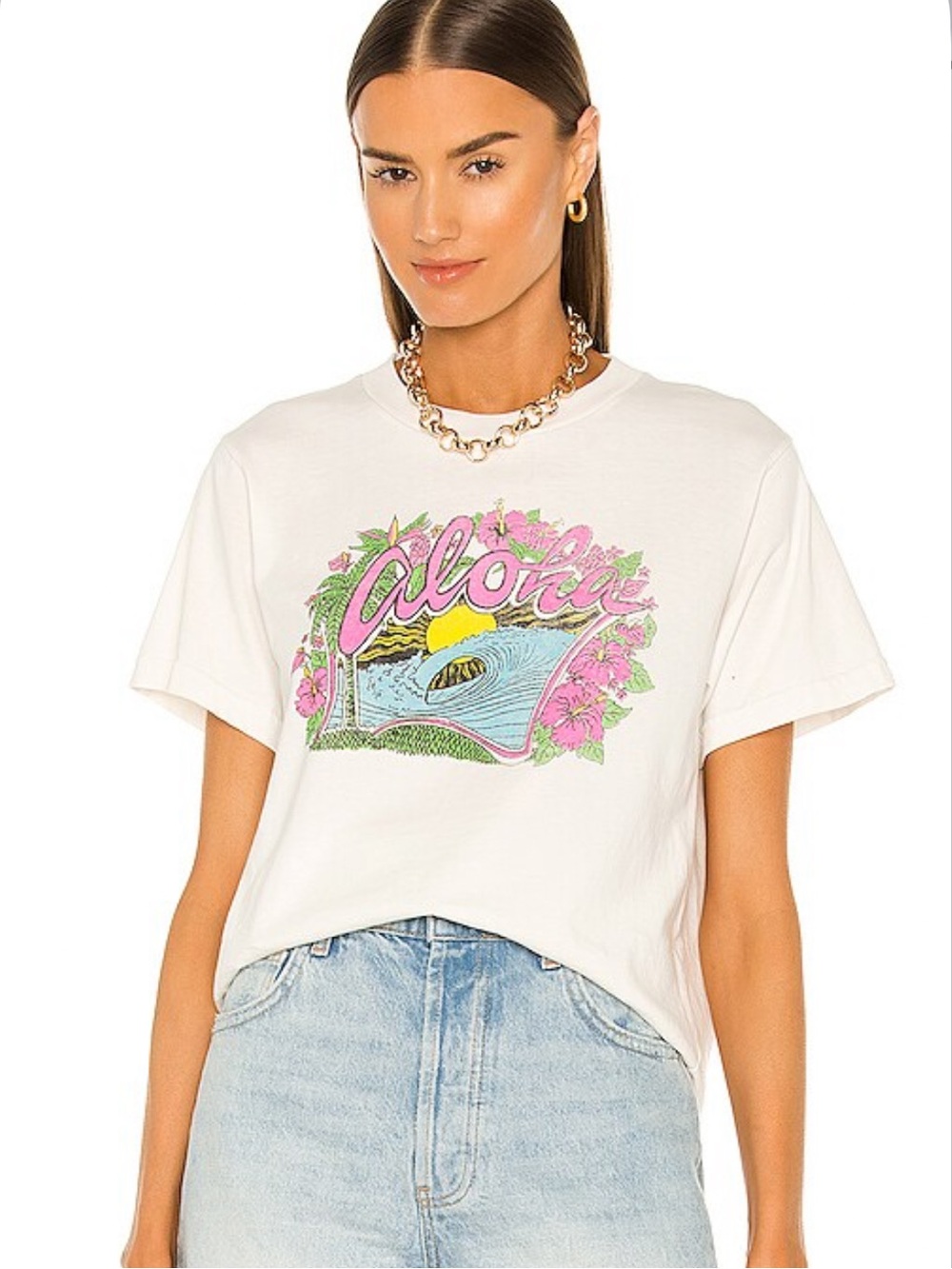Lovers & Friends Aloha Graphic Tee